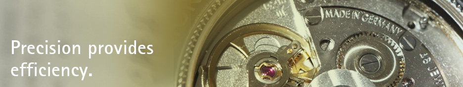 Precision provides efficiency.