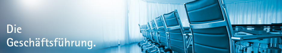 Die Gesch&auml;ftsf&uuml;hrung.